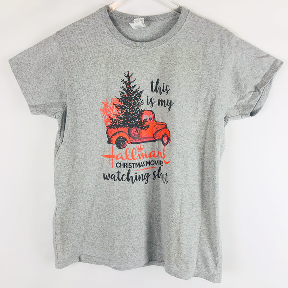 Hallmark Tops - This is my Hallmark Christmas Movie Watching Shirt